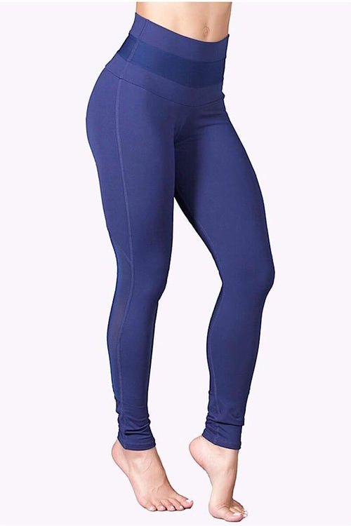 Protokolo High-Waisted Navy Leggings 2941