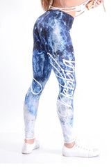 NEBBIA Art Blue Leggings 882