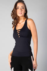 Equilibrium Black Long Top LT1124