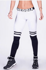 NEBBIA White Over The Knee Leggings 286