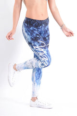 NEBBIA Art Blue Leggings 882