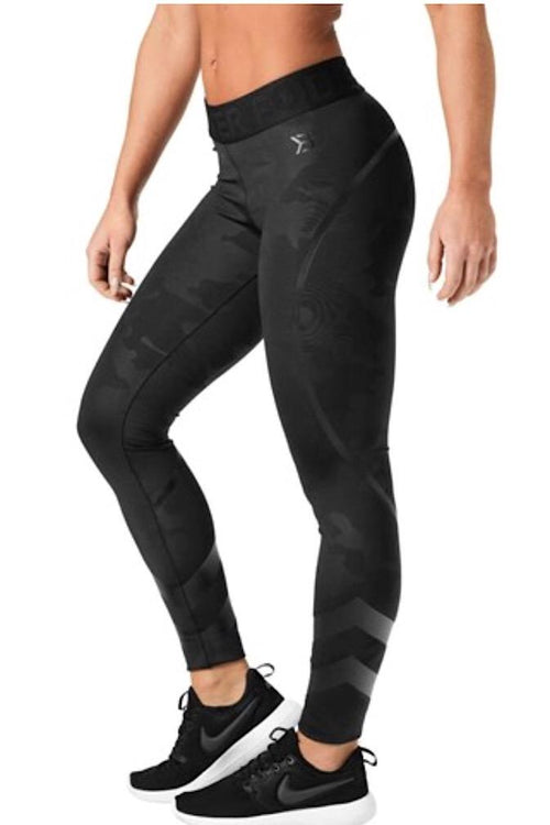 Better Bodies Black Camo Chelsea Tights