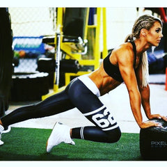 Six Deuce Jersey Black Fitness Leggings