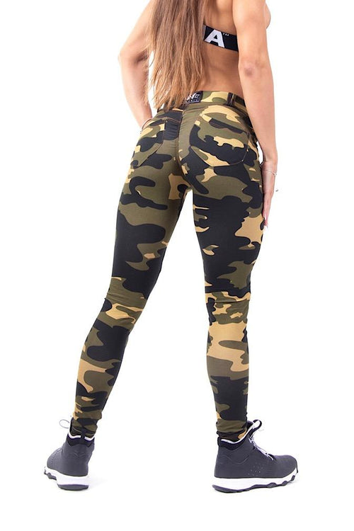 NEBBIA Bubble Butt Camo Pants 252