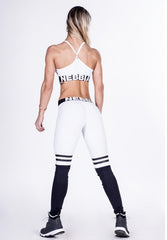 NEBBIA White Over The Knee Leggings 286