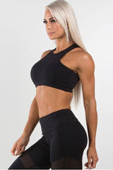 RYDERWEAR Black Siren Crop Top