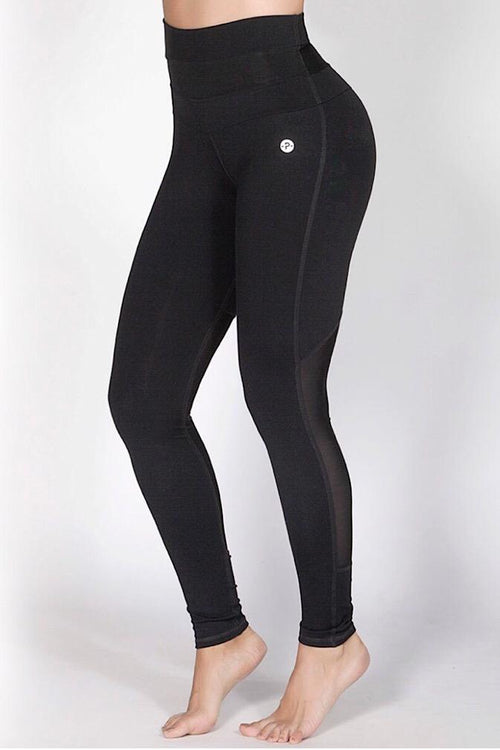 Protokolo High-Waisted Black Leggings 2941