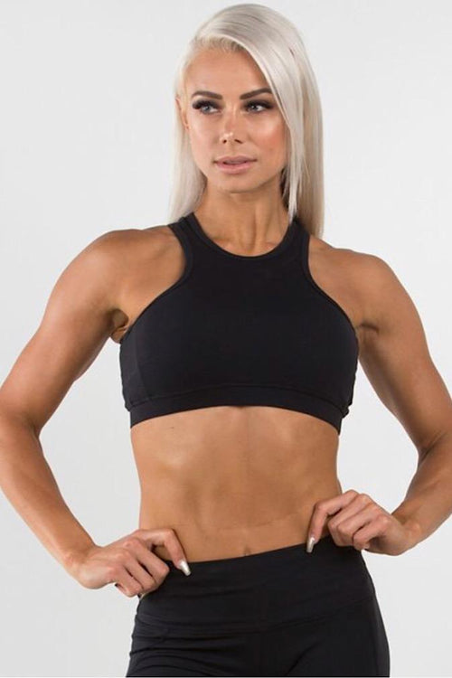 RYDERWEAR Black Siren Crop Top