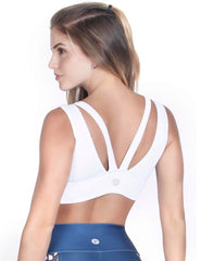 Protokolo White Bra Top 4075-1