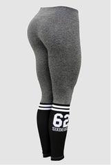 Six Deuce Sox Soft Grey Fitness Leggings