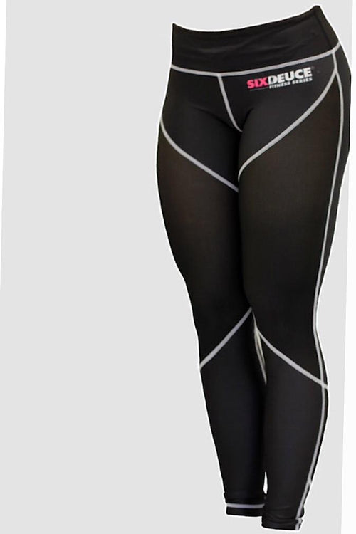 Six Deuce Mesh-Tech Black with White Stitching Series 3