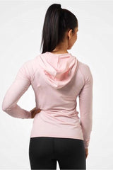 Better Bodies Pink Melange Performance Is Hood