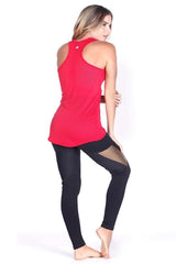 Protokolo High-Waisted Black Gold Leggings 2972