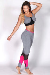 Protokolo Gray/Black Bra Top 4057-1
