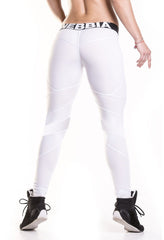 NEBBIA White Network Leggings 284