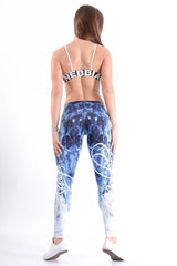 NEBBIA Art Blue Leggings 882