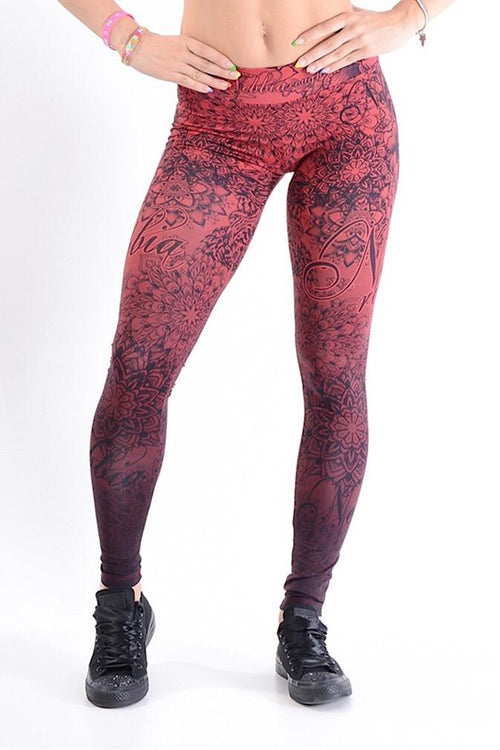 NEBBIA Art Bordo Leggings 880