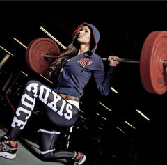 Six Deuce Jersey Black Fitness Leggings