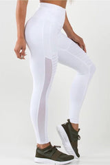 RYDERWEAR White Apex Tights