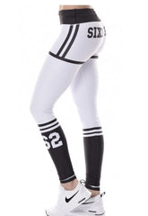 Six Deuce Mesh-Tech X-Fit (White) Fitness Leggings