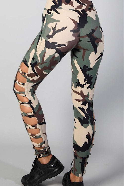 Equilibrium Camo Leggings L790